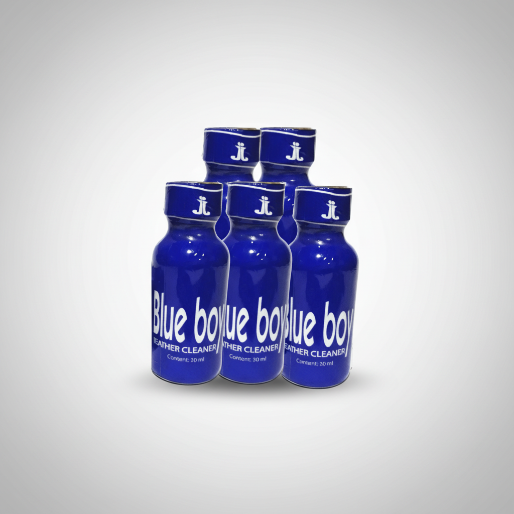 Powder Popper Blue Bulk Pack x5 – Blue Boy 30mL Machine Lubricant Popper | Poppers Online ...